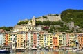 Beautiful fisherman town of Portovenere near Cinque Terre, Liguria, Italy Royalty Free Stock Photo