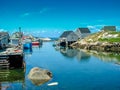 Beautiful fishing village near Peggys Cove, NS, Canada