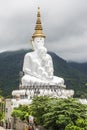 Beautiful five buddha statue in Thailand.