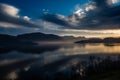 Beautiful fjord landscape