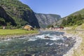 Beautiful Flam valley in Norway