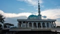 The beautiful floating mosque of Kuching