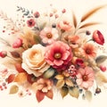 Beautiful floral background Royalty Free Stock Photo