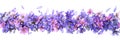 Beautiful floral border Royalty Free Stock Photo