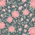 beautiful floral flower seamless pattern background for product ai generated