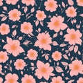 beautiful floral flower seamless pattern background for product ai generated