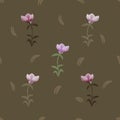pattern brown abstraction wallpaper graphics design flowers pink flora