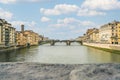 Beautiful Florence city and Arno River