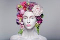 Beautiful flower queen Royalty Free Stock Photo