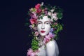 Beautiful flower queen Royalty Free Stock Photo