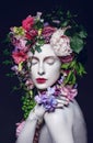 Beautiful flower queen Royalty Free Stock Photo