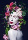 Beautiful flower queen Royalty Free Stock Photo