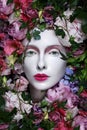 Beautiful flower queen Royalty Free Stock Photo