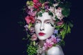 Beautiful flower queen Royalty Free Stock Photo