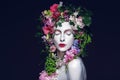 Beautiful flower queen Royalty Free Stock Photo