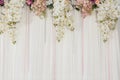 Beautiful flower wedding decoration Royalty Free Stock Photo