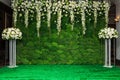 Beautiful flowers background for wedding Royalty Free Stock Photo