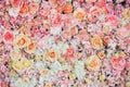 Beautiful flowers background for wedding Royalty Free Stock Photo