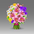 Beautiful flowers bouquet Royalty Free Stock Photo
