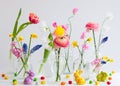 Festive Easter table decoration Royalty Free Stock Photo