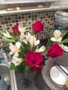 Beautiful flowers my hubby got me