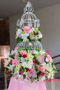 Beautiful flowers ready for wedding ceremony Royalty Free Stock Photo