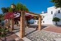 Beautiful flowers on streets in Maro near NErja,Spain