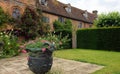 Beautiful flowers, trees and plants and garden landscaping in Sissinghurst Caslte Gardens