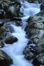 Beautiful flowing river water