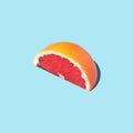 Food fashion food concept with grapefruit