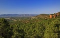 Beautiful Forested, Rocky and Mountainous landscape of the Var