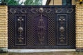 Beautiful Forged Metal Gates