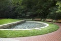 Lauritzen Gardens, Omaha, Nebraska, reflecting pool