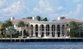 Beautiful Fort Lauderdale Waterfront Home Royalty Free Stock Photo