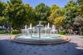 Beautiful fountain in Baku