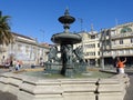 Fonte dos LeÃÂµes Lions Fountain. Porto. Portugal.