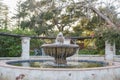 Beautiful fountain of Descanso Garden Royalty Free Stock Photo