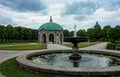 A beautiful fountain in The Hofgarten, Germany