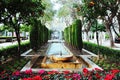 Beautiful fountain in Palma de Majorca