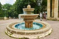 Yessentuki Beautiful fountain in the resort town Royalty Free Stock Photo