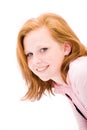 Beautiful freckled teen girl Royalty Free Stock Photo