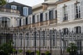 Beautiful French architecture in Champagne sparkling wine making town Epernay, Champagne, France