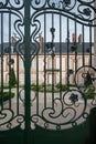 Beautiful French architecture in Champagne sparkling wine making town Epernay, Champagne, France