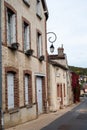 Beautiful French architecture in Champagne sparkling wine making town Hautvillers, Champagne, France Royalty Free Stock Photo