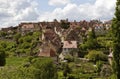 Beautiful French Village of Saint Benoit-du-Sault Royalty Free Stock Photo