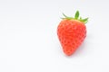 beautiful fresh red strawberry  on white background Royalty Free Stock Photo