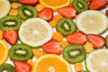 Beautiful fruit background