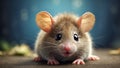 beautiful adorable animal small mouse domestic domestic looking cartoon adorable