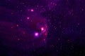 A beautiful galaxy in deep space. Elements of this image were furnished by NASA Royalty Free Stock Photo