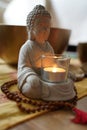 Beautiful Ganesha deity candle